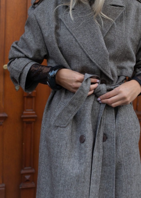 Lemonada płaszcz Jodełka