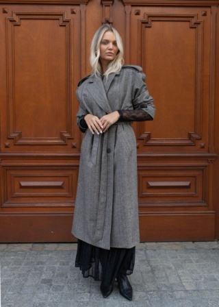 Lemonada płaszcz Jodełka