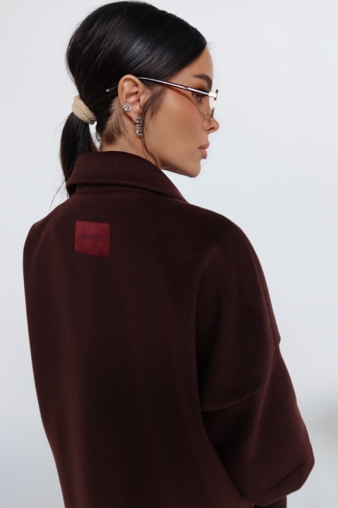 Płaszcz ETERNAL czekolada LA MANUEL