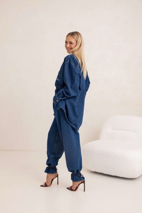 SPODNIE JEANS NIEBIESKIE Sempre