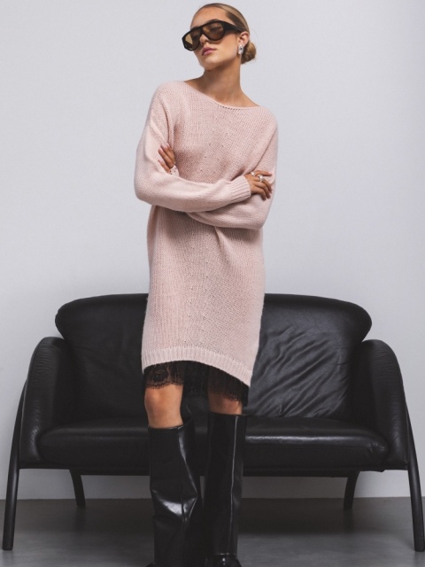 Sukienka Iva Różowa cocomore Sukienka Iva Różowa cocomore