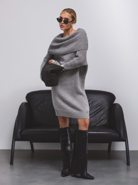 Sukienka Junna cocomore Szara Sukienka Junna cocomore Szara