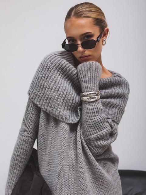 Sukienka Junna cocomore Szara Sukienka Junna cocomore Szara