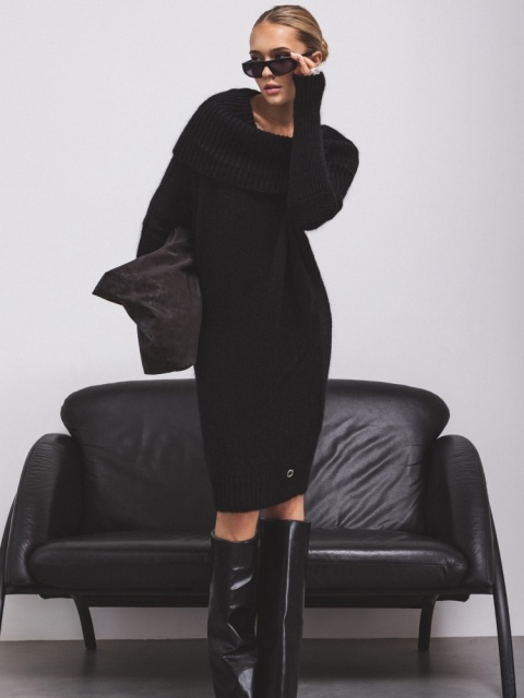 Sukienka Junna cocomore CZARNA Sukienka Junna cocomore CZARNA