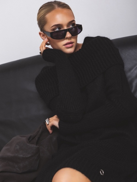 Sukienka Junna cocomore CZARNA Sukienka Junna cocomore CZARNA