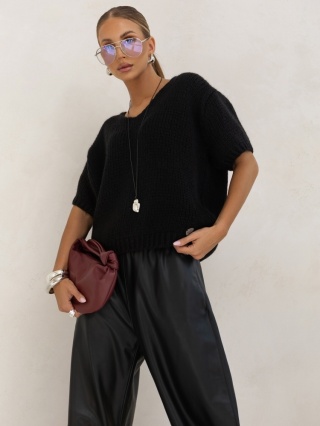Sweter Amara cocomore czarny