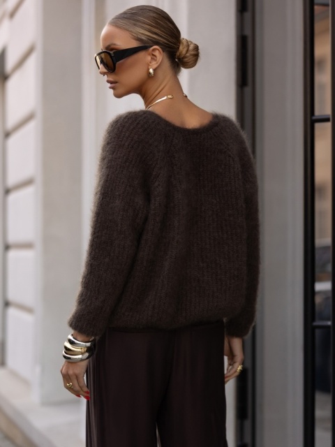 Sweter Teilor YARN czekoladowy