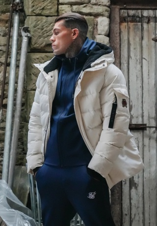 Zimowa kurtka/parka SIKSILK beżowa