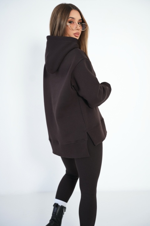 BLUZA DAMSKA BG CLOUD | CZEKOLADOWA