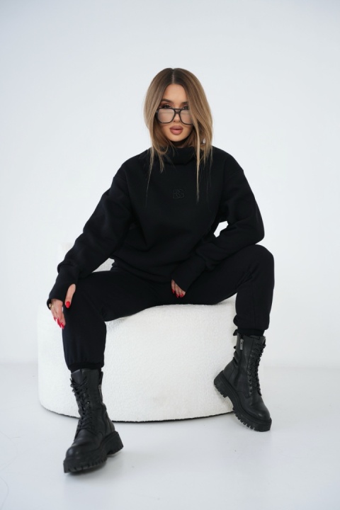 BLUZA DAMSKA BG SAY YES | CZARNY