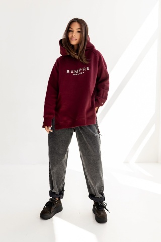 BLUZA Sempre RUBY BORDOWA