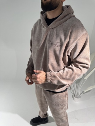 Bluza KING beżowa męska LA MANUEL