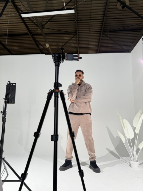 Bluza KING beżowa męska LA MANUEL