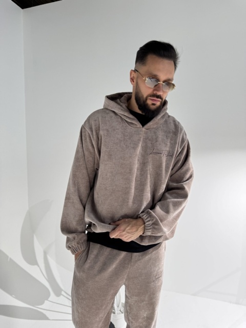 Bluza KING beżowa męska LA MANUEL