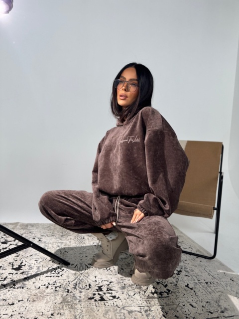 Bluza QUEEN czekoladowa LA MANUEL