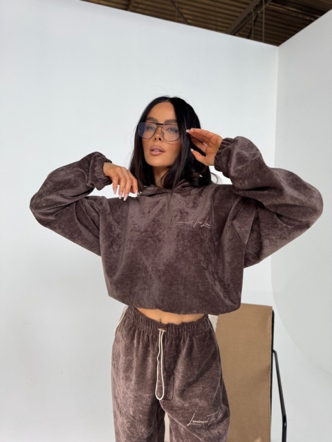 Bluza QUEEN czekoladowa LA MANUEL