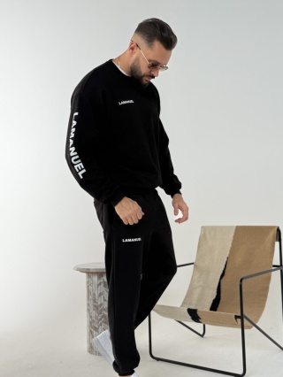 Bluza męska UNITY czarna La manuel