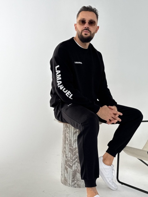 Bluza męska UNITY czarna La manuel