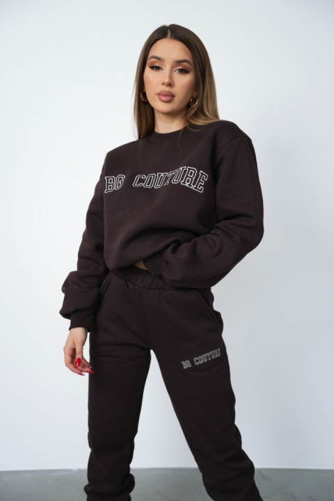 DRES DAMSKI BG MANIAC | CZEKOLADOWY