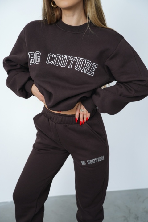 DRES DAMSKI BG MANIAC | CZEKOLADOWY