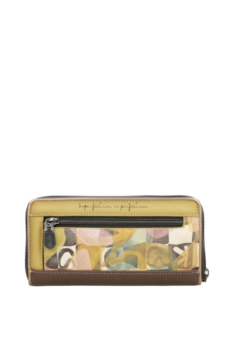 Duży portfel damski z blokadą RFID - ANEKKE MUSE BLOOM 42729-908