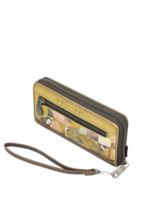 Duży portfel damski z blokadą RFID - ANEKKE MUSE BLOOM 42729-908