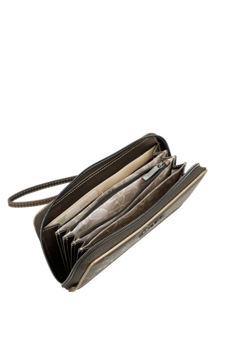 Duży portfel damski z blokadą RFID - ANEKKE MUSE BLOOM 42729-908