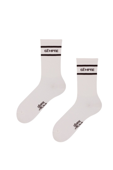 SKARPETKI LOLA WANILIOWY/CIEMNY CZEKOLADOWY