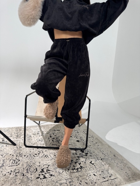 Spodnie QUEEN czarne LA manuel