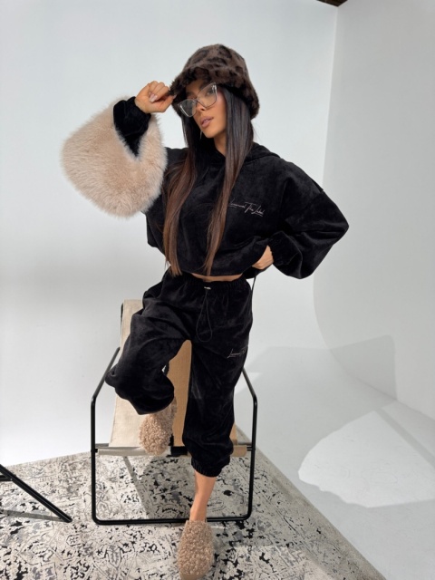 Spodnie QUEEN czarne LA manuel