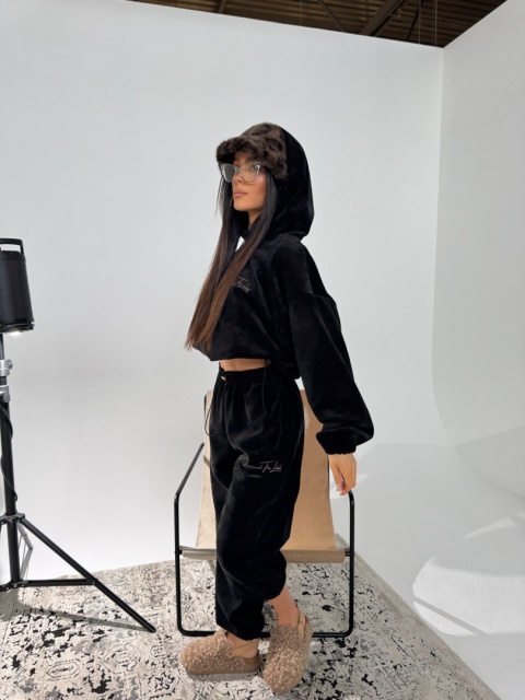 Spodnie QUEEN czarne LA manuel