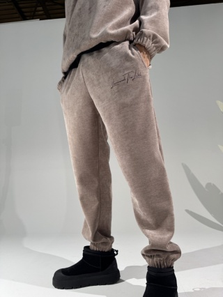 Spodnie męskie KING beż LA MANUEL