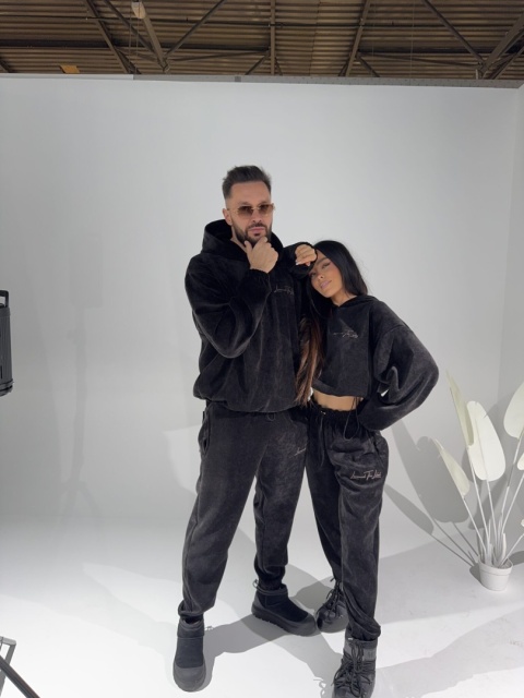 Spodnie męskie KING czaene LA MANUEL