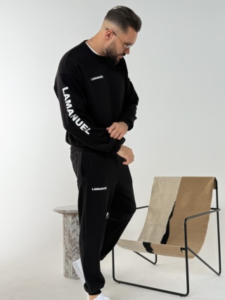 Spodnie męskie UNITY czarneLA MANUEL