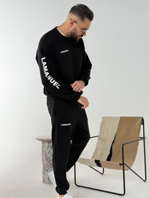 Spodnie męskie UNITY czarneLA MANUEL