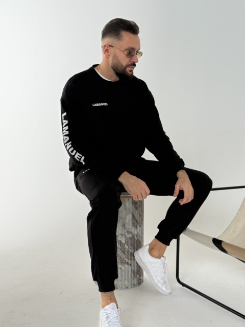 Spodnie męskie UNITY czarneLA MANUEL