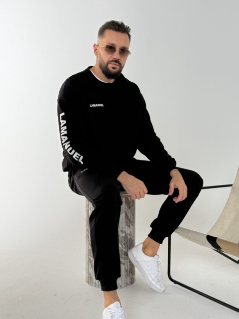 Spodnie męskie UNITY czarneLA MANUEL