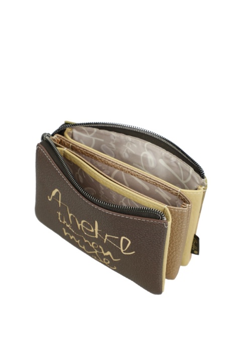 Średni damski portfel - ANEKKE MUSE BLOOM 42729-015