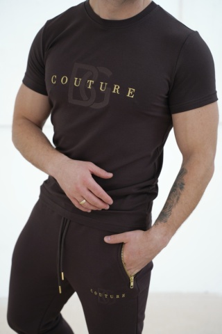 T-SHIRT MĘSKI BG FITO | GORZKA CZEKOLADA