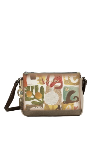 Torebka damska trzykomorowa - ANEKKE MUSE AMPHORA 42713-184