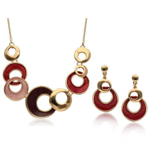 Biżuteria artystyczna komplet S97349