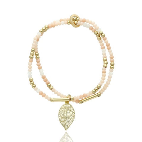 Bransoletka jesienny liść B98213