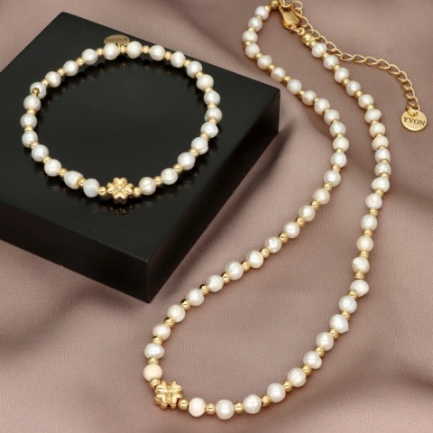 Bransoletka z pereł naturalnych B97407