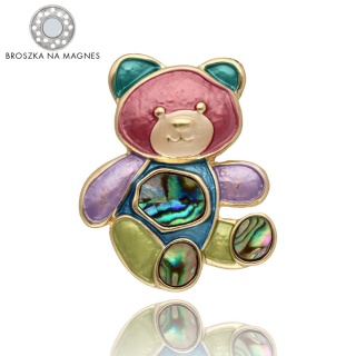 Broszka na magnes BR97607