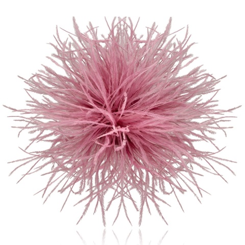 Broszka z piór marabuta BR97702