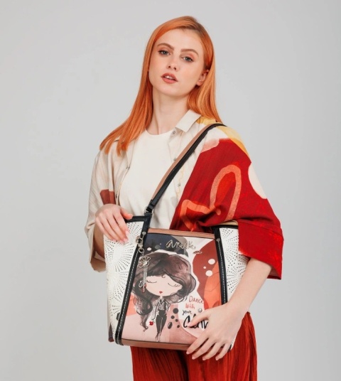 Duża torebka shopper - ANEKKE ALMA 40702-321