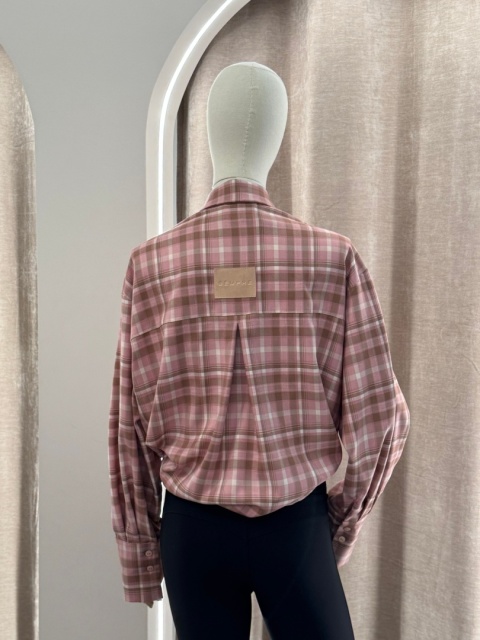 KOSZULA AURA PINK z CAMELEM Sempre with love