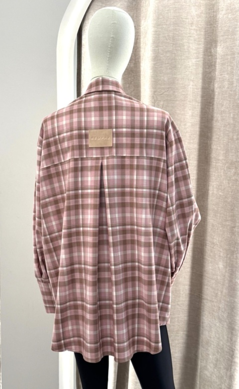 KOSZULA AURA PINK z CAMELEM Sempre with love