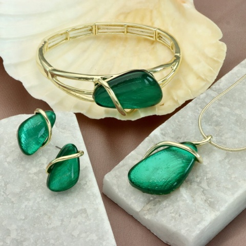 Kolczyki SEAGLASS E97630