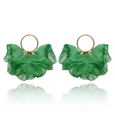 Kolczyki jedwabne E98075